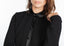 Fleece Jersey Dress in Black