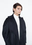 Manteau Shahmeena Cocoon en noir