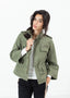 Grande veste militaire en olive