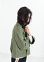 Grande veste militaire en olive