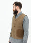 Gilet de travail beige
