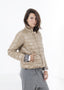 Manteau Deione à motif floral graphite