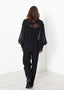 Pull en soie Poet noir