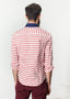 Chemise Luke à rayures rouges