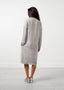 Robe en soie à manches longues