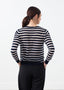 Cardigan marin