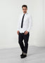 Chemise boutonnée basique en coton