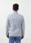 Blazer à cinq boutons en seersucker