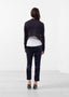 Draped Neck Cardigan