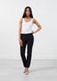 Pantalon à couture droite noir
