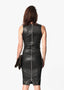 Robe en cuir Iranta noire