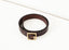 Ceinture unie marron