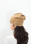 Bonnet réversible en ambre