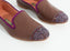 Mocassins à bout droit Bizi en rose/aubergine