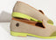 Mocassins à bout golf en citron vert