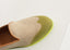 Mocassins à bout golf en citron vert