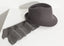 Chapeau Kate en gris acier