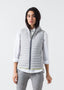 Gilet Primula gris clair