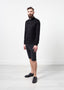 Chemise écossaise noire