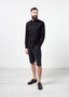Chemise écossaise noire