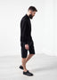 Chemise écossaise noire