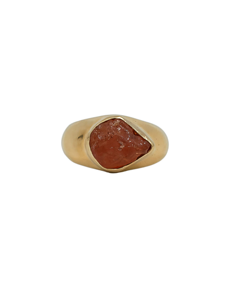 ANIMA Ring Spessartine Gold Plated