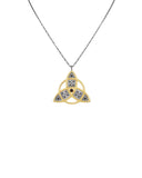 Chain Necklace Celtic Trikvetra