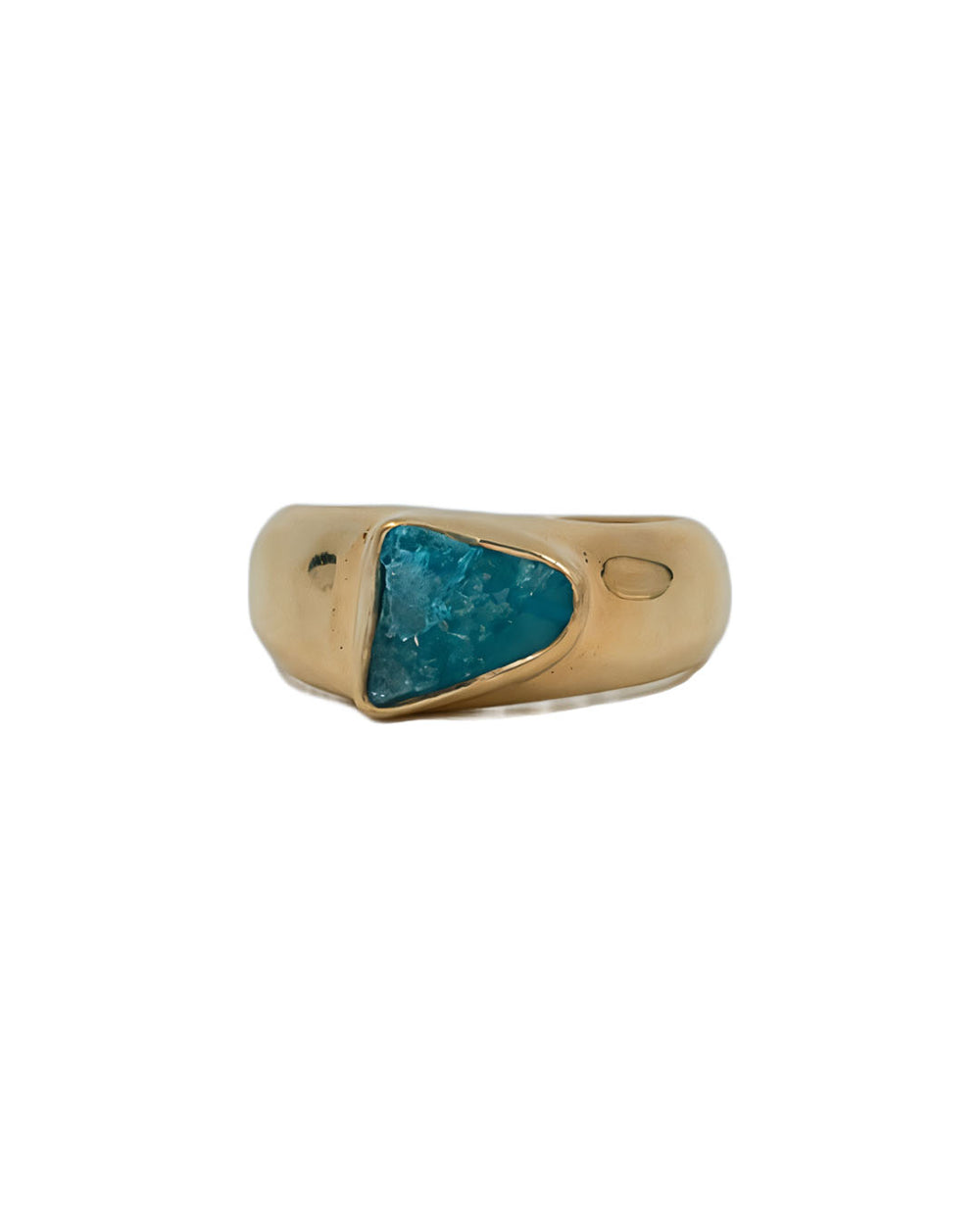 ANIMA Ring Apatite Gold Plated