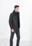 Veste de combat en cuir Prince en météore