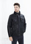 Veste de combat en cuir Prince en météore