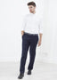 Pantalon Sinclair à rayures bleu marine