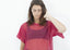 Robe en maille rose