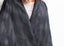 Gilet matelassé en maille noir/blanc