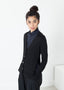 Cardigan carré noir