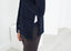 Cardigan carré bleu marine