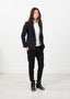 Blazer à col châle noir
