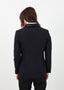 Blazer à col châle noir