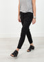 Pantalon ajusté extensible noir