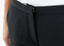 Pantalon slim à fermeture éclair latérale en noir