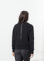 Sweat-shirt Loopwheeler noir