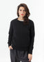 Sweat-shirt Loopwheeler noir