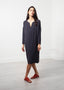 Robe en soie à manches longues