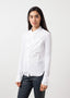Chemise boutonnée à manches souples