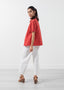 Chemise boutonnée à manches courtes