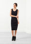 Robe ajustée sans manches