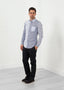 Chemise boutonnée à rayures