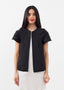 Veste cape sans manches