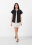 Veste cape sans manches
