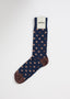 Chaussette à pois