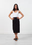 Jupe crayon longue noire